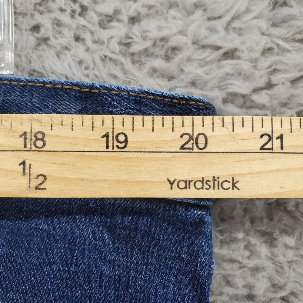 Old Navy Jeans Mens 42x32 Blue Classic Stretch Straight Fit Denim Style - Picture 4 of 11